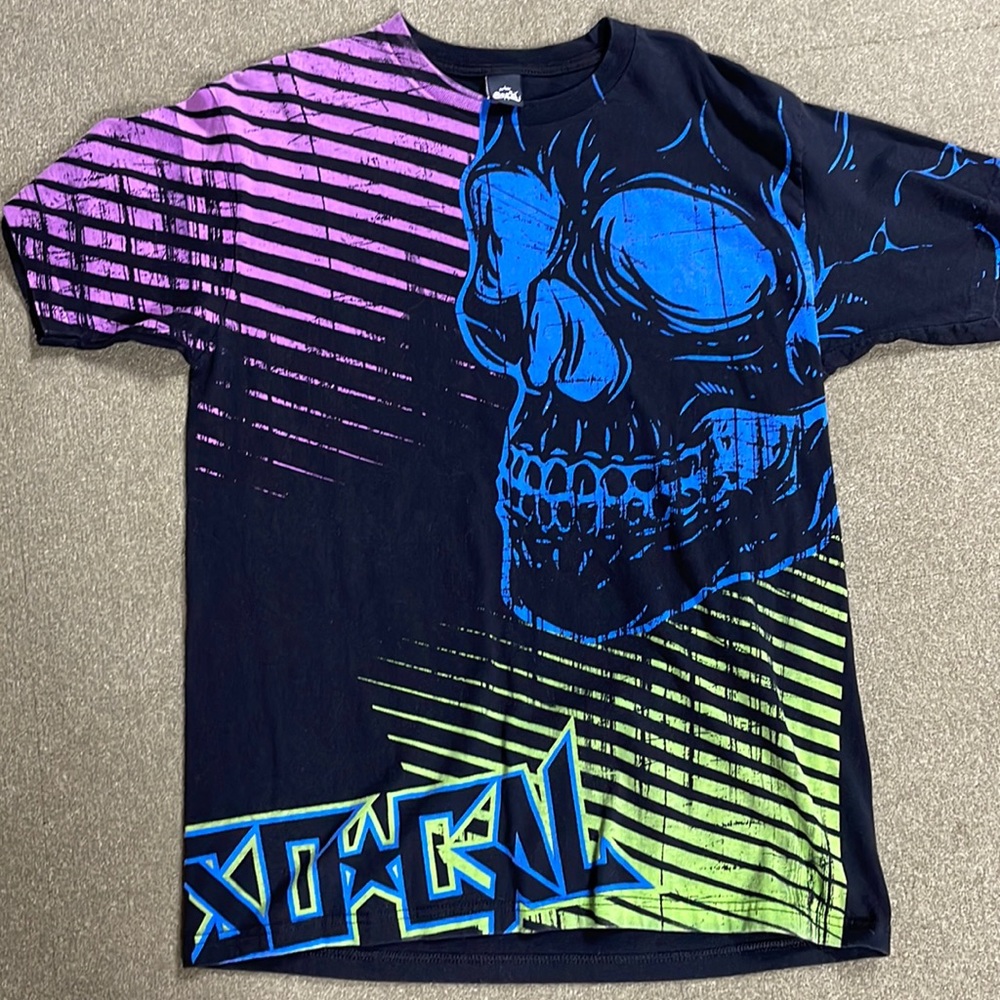 No Fear SO CAL mens skull t-shirt